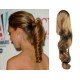 Clip-In/Pferdeschwanz aus echtem Menschenhaar 60cm wellig