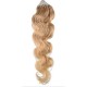 Vlasy pro metodu Micro Ring / Easy Loop / Easy Ring 50cm vlnité – přírodní blond